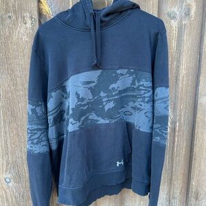 Under Armour Men's Black and Grey Hoodie